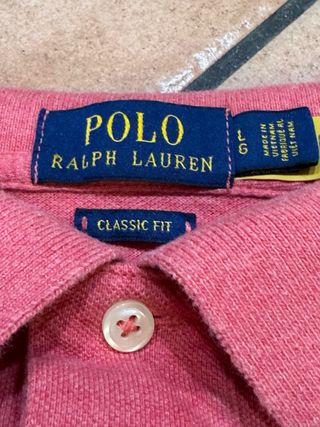 Polo Ralph Lauren Uomo Taglia L Rosso