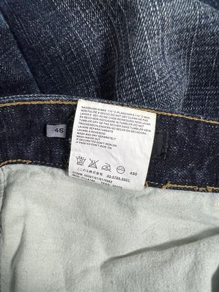 Jeans Dsquared2 L Blu Navy Tartan