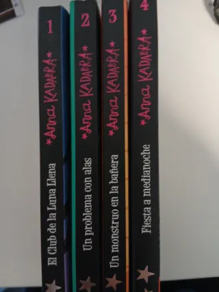 Libros Anna Kadabra 1-4