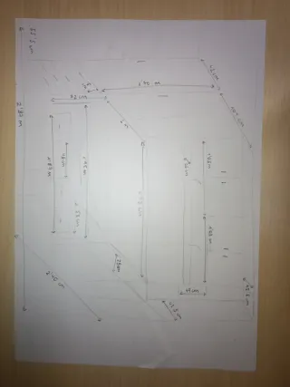 Dormitorio juvenil completo. Con colchones de 1'80