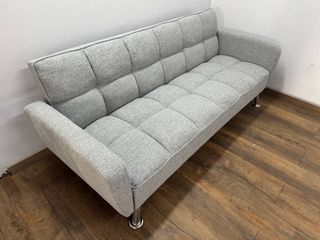 ¡Gran Oferta! Sofá Cama Gris - Envío a Domicilio