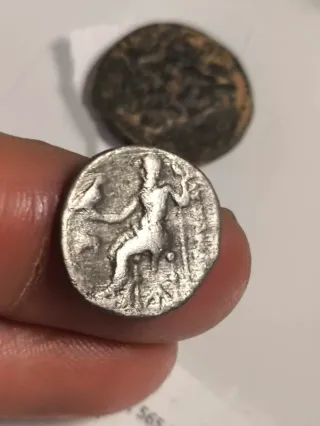 Moneda Dracma Griega Alejandro Magno