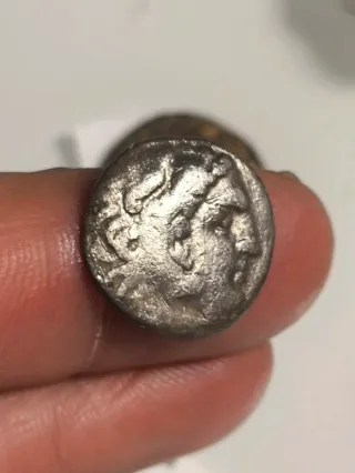 Moneda Dracma Griega Alejandro Magno