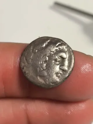 Moneda Dracma Griega Alejandro Magno