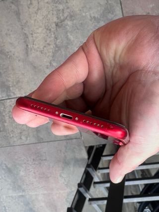 iPhone XR Rosso Batteria 91% Con cavo e caricabatterie