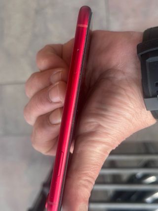 iPhone XR Rosso Batteria 91% Con cavo e caricabatterie