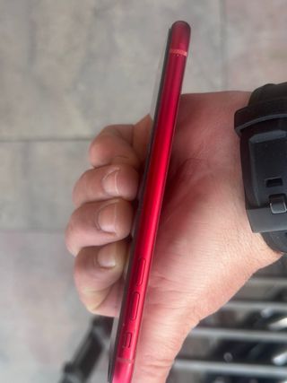 iPhone XR Rosso Batteria 91% Con cavo e caricabatterie