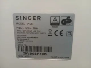 Máquina de coser Singer Promise 1408