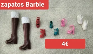 Zapatos Barbie Botas y Tacones