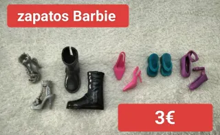 Zapatos Barbie Botas y Tacones