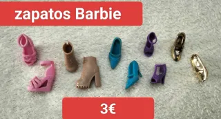 Zapatos Barbie Botas y Tacones