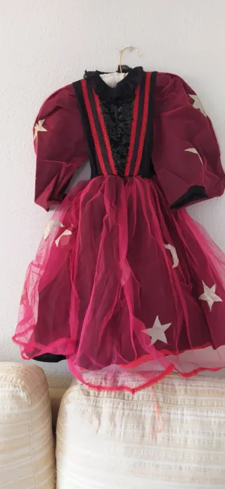 Disfraz Bruja Estrellas y Luna