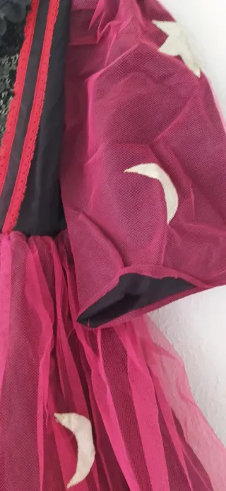 Disfraz Bruja Estrellas y Luna