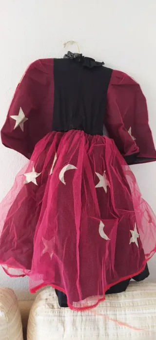 Disfraz Bruja Estrellas y Luna