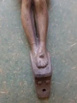 Antigua figura de Jesucristo