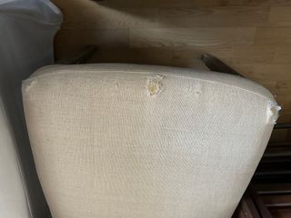 2 Sillas comedor Maisons du Monde lino y Madera