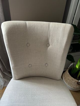 2 Sillas comedor Maisons du Monde lino y Madera