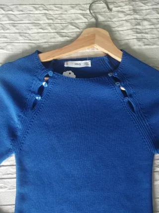 Jersey Mango Azul Talla XS