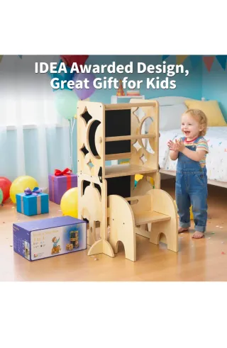 Torre de aprendizaje madera