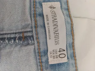 Pantalón corto vaquero mujer