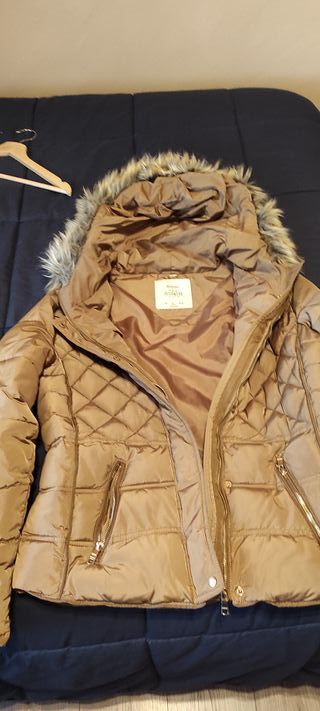 Chaqueta Bershka Mujer Talla XS/34 Marrón
