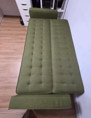Sofá Cama 3 Plazas Sklum Verde