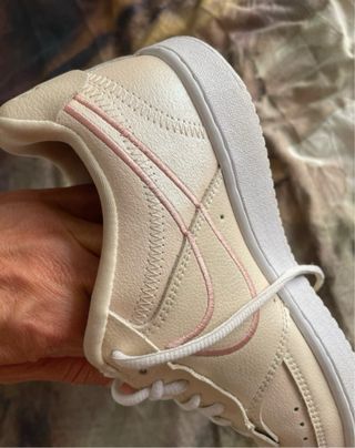 Zapatillas Nike Mujer Talla 40 Beige/Rosa