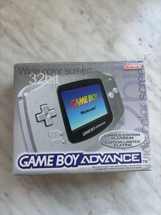 Nintendo Game Boy Advance Edición Platino