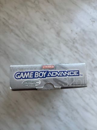 Nintendo Game Boy Advance Edición Platino