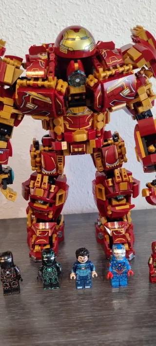 Hulkbuster Lego Bloques Construcción