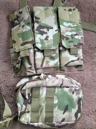 Colete Tático Airsoft Camuflado