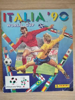 Álbum Cromos Italia 90 World Cup Panini COMPLETO