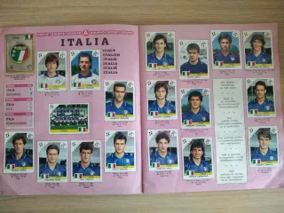 Álbum Cromos Italia 90 World Cup Panini COMPLETO