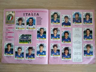 Álbum Cromos Italia 90 World Cup Panini COMPLETO
