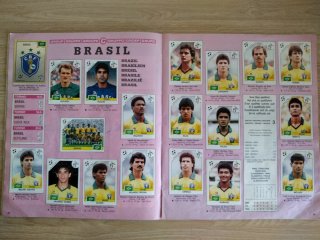 Álbum Cromos Italia 90 World Cup Panini COMPLETO
