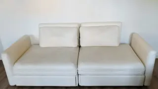 Sofá Cama Ikea Vallentuna 2 Módulos Blanco