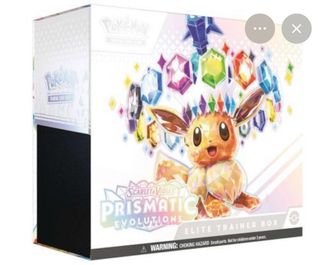 ETB Prismatic Evolutions Pokémon
