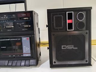 Radiocasete A.R.SYSTEMS Negro/Gris