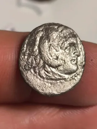 Moneda Griega Dracma Alejandro Magno