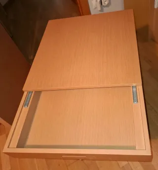 Cubo de almacenaje de madera