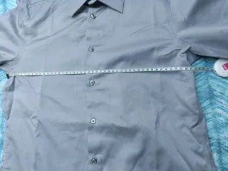 Calvin Klein Camisa Manga Larga Gris Clás