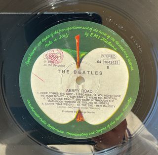 Vinile The Beatles Abbey Road
