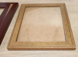 Portafotos madera y cristal