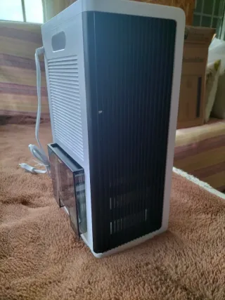 Desumidificador de ar com luzes LED