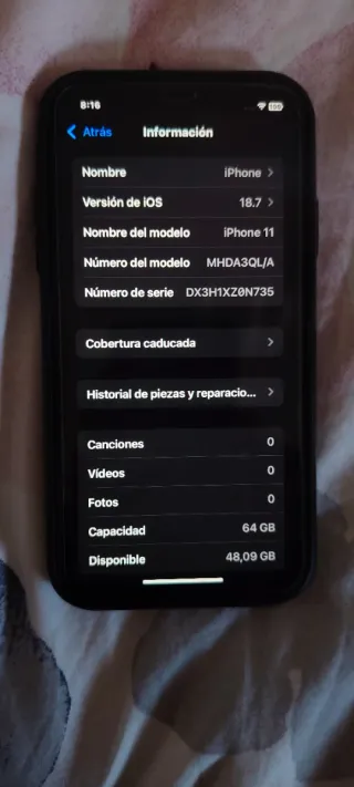 iPhone 11 Negro