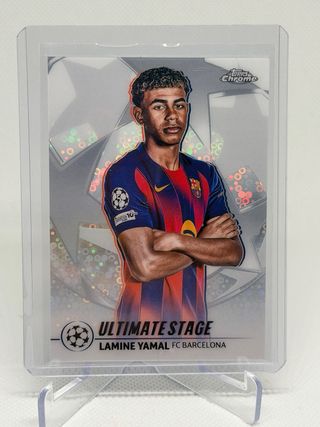 Lamine Yamal Topps Chrome Ultimate Stage