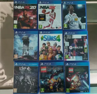 Lote de juegos Ps4
