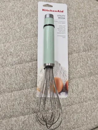 Batidor de Cocina KitchenAid Verde y Plateado