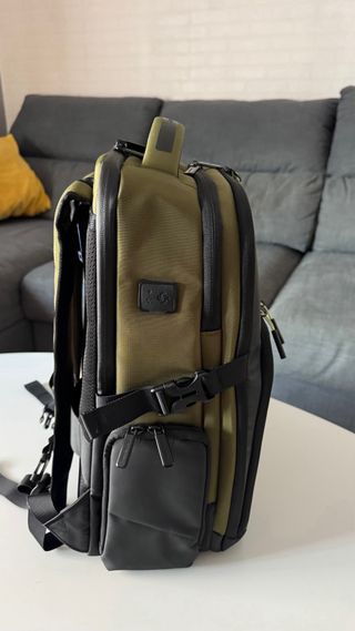 Mochila Samsonite Biz2go Negra/Verde