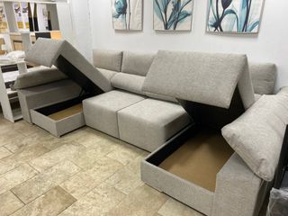 Sofá modular cama U nuevo